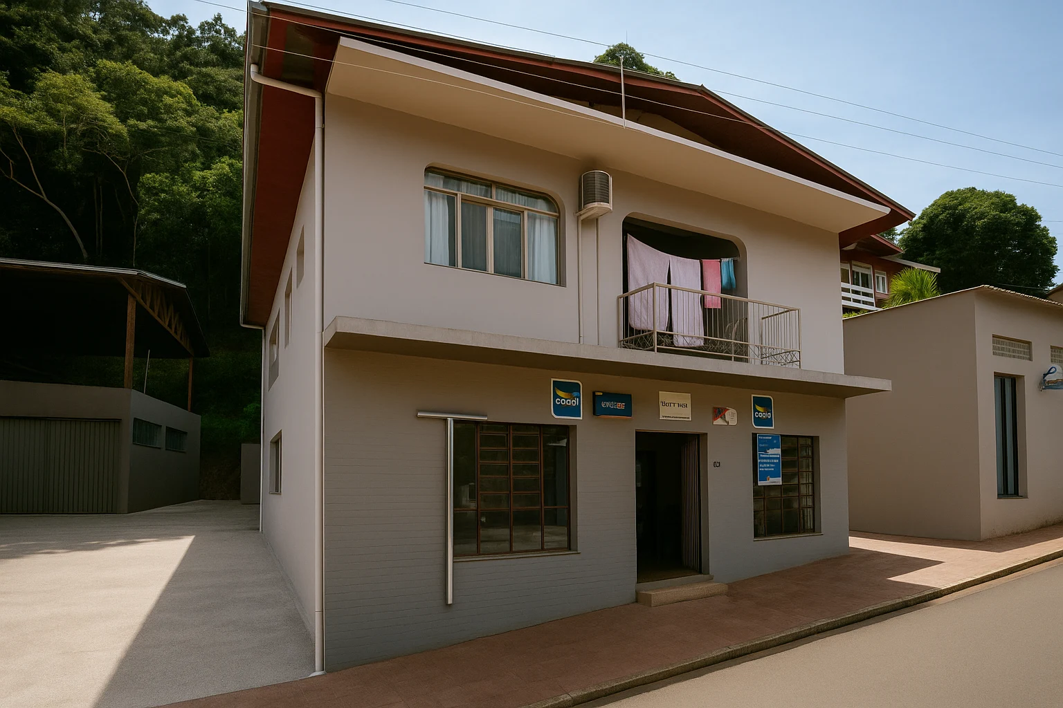 Fachada da Juca Materiais de Construção